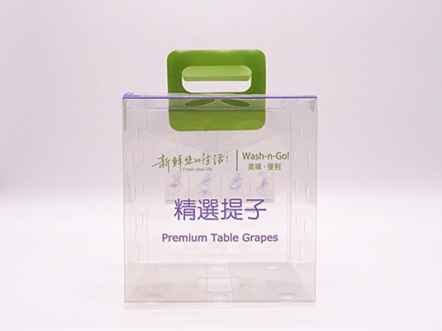 絲印膠盒|水果膠盒包裝|葡萄包裝膠盒|